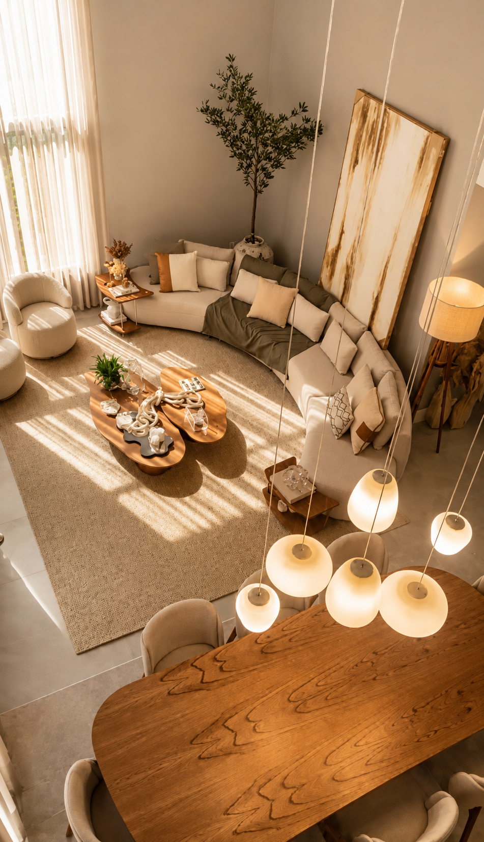 Ambiente decorado Zabelê